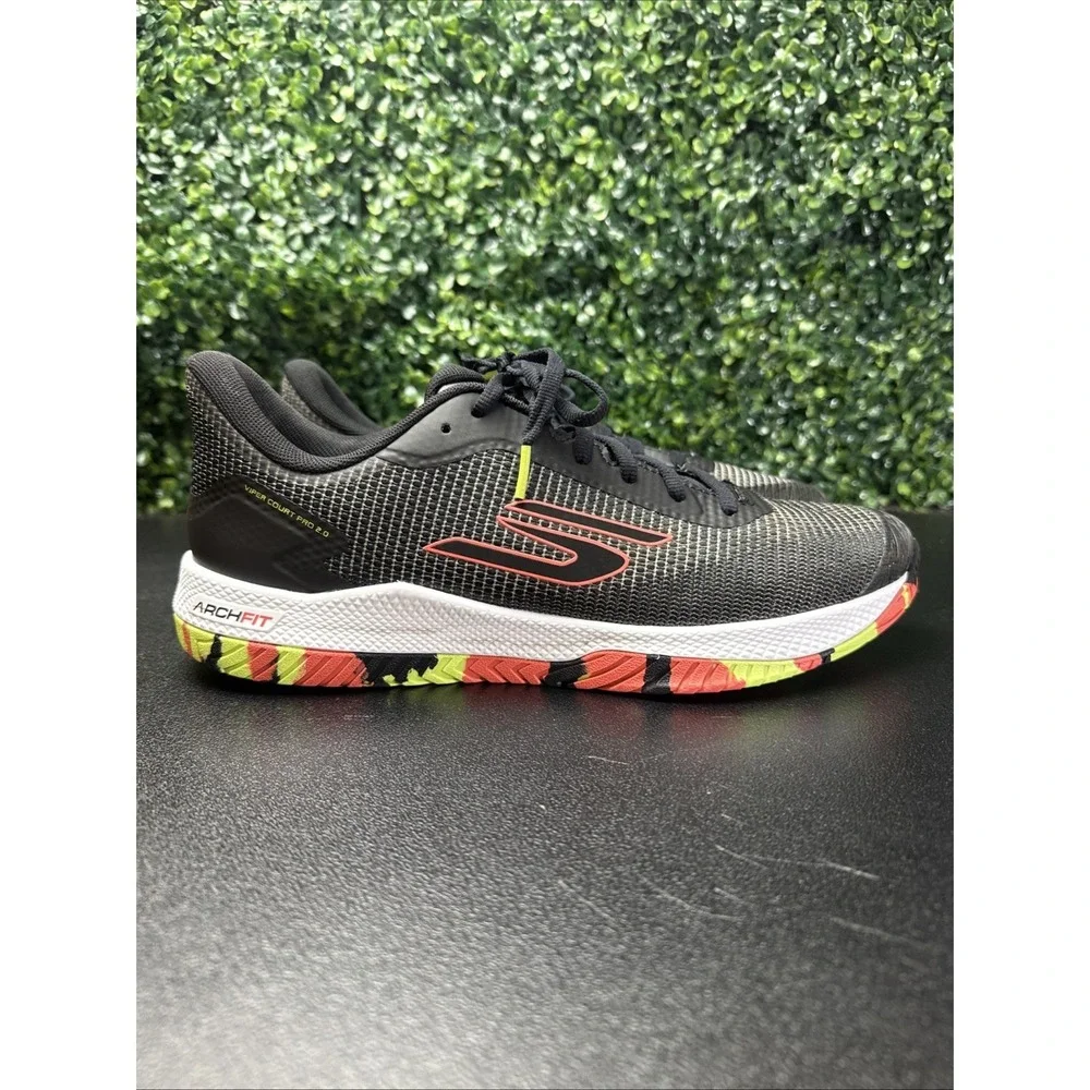 Skechers Pickleball Viper Court Pro 2.0 Shoes Mens Size 10.5 Sneaker Black